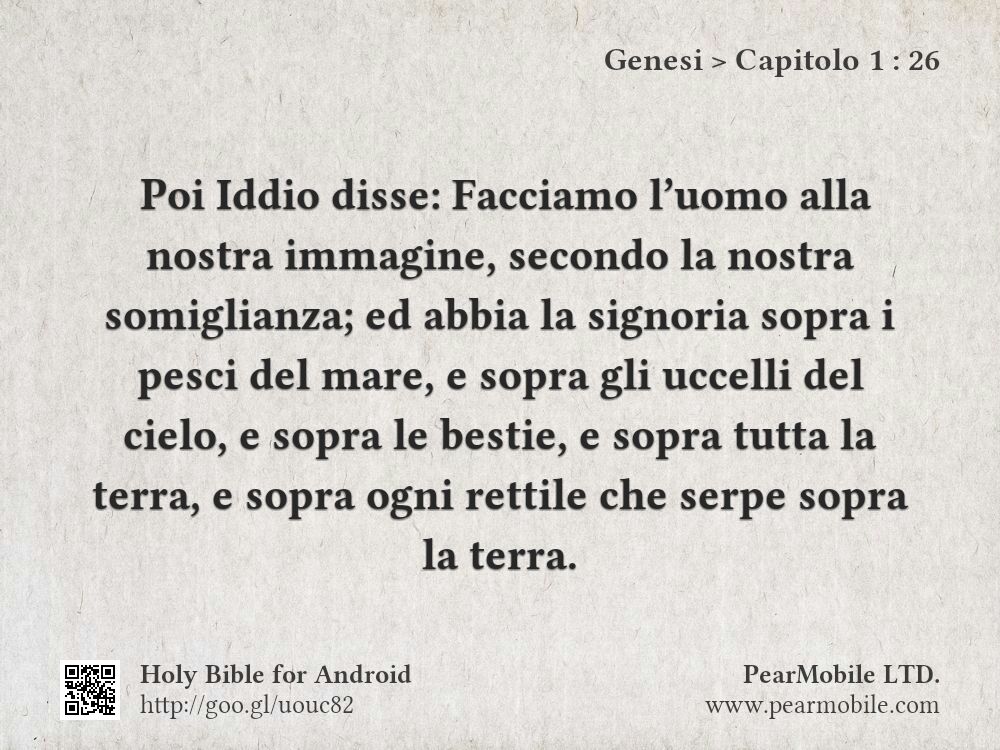 Genesi, Capitolo 1:26